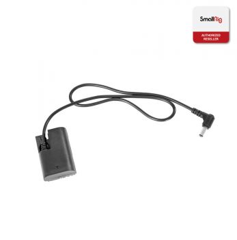 SmallRig 2919 DC5521 to LP-E6 Dummy Battery Charging Cable