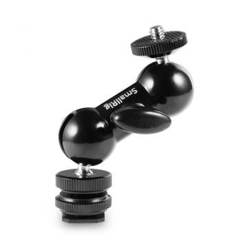SmallRig 1135 Double End Ball Head with Cold Shoe and Thumb Screw 