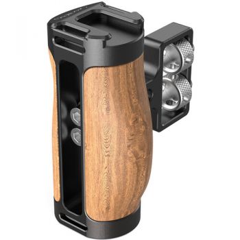 SmallRig - 2913 Wooden mini Side Handle (1/4"-20 Screws)