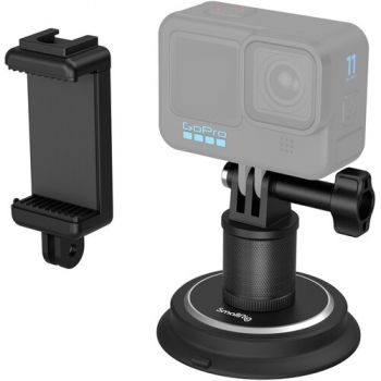 SmallRig - 4347 Suction Cup Mounting Support for Action Cameras