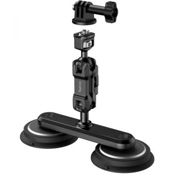 SmallRig - 4467 Dual Magnetic Suction Cup Mounting Support Kit for Action Cameras
