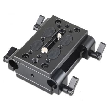 SmallRig 1798 Baseplate with Dual 15mm Rod Clamp 