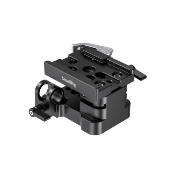 SmallRig 2145B Universal 15mm Rall Support System Base plate (QR Plate Excluded) (DD)