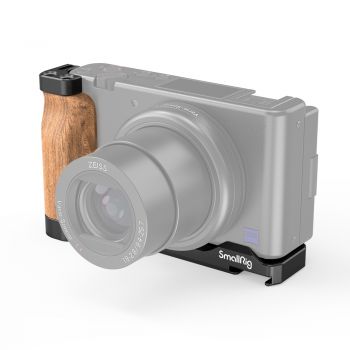 SmallRig 2936 L-Shape Wooden Grip with Cold Shoe for Sony ZV1 Camera 