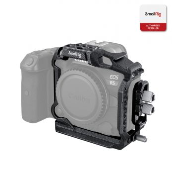 SmallRig 3656 “Black Mamba“ Half Cage & Cable Clamp for Canon EOS R5/R6/R5 C