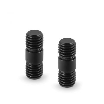 SmallRig 900 Rod Connector with M12 Thread for 15mm Aluminum Alloy Rods (Pack of 2)