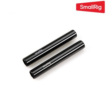 SmallRig 1049 Aluminum Alloy Pair of 15mm Rods (M12-4inch)