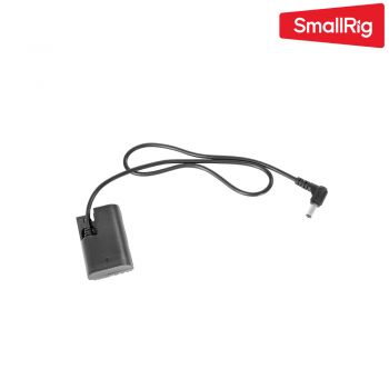 SmallRig 2921 DC5521 to NP-FW50 Dummy Battery Charging Cable