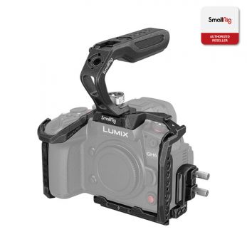 SmallRig 3441 “Black Mamba” Series Camera Cage Kit for Panasonic LUMIX GH6 