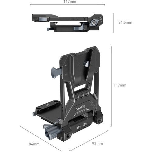 ビデオカメラ SmallRig V-Mount Battery Plate 4064B SmallRig
